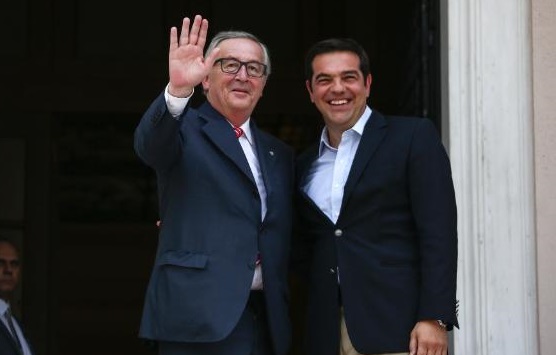 Juncker Tsipras