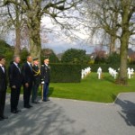 Obama visita il cimitero militare americano di Waregem nelle Fiandre per commemorare i caduti della prima guerra mondiale