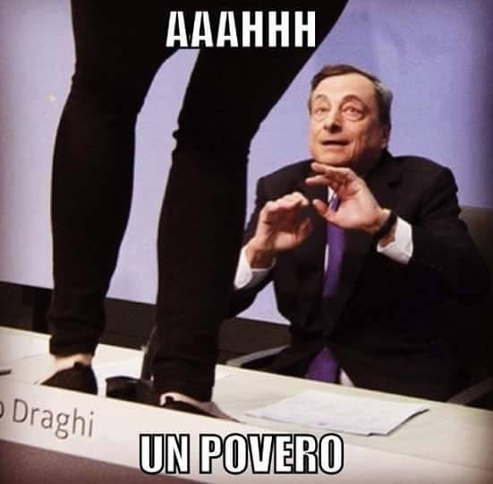 Il terrore di Draghi "assalito" alla Bce scatena l'ironia del web ...