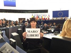 Lara Comi, Marò, Parlamento europeo