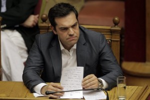 Tsipras pensioni Grecia austerità tagli eurogruppo