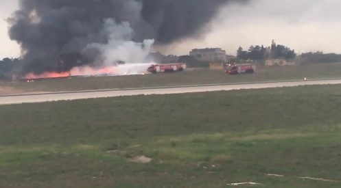 Malta, indicente aereo