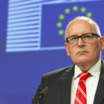 Frans Timmermans, First Vice-President of the EC in charge of Better Regulation, Inter-Institutional Relations, the Rule of Law and the Charter of Fundamental Rights, will present conclusions of the weekly meeting of the EC college.