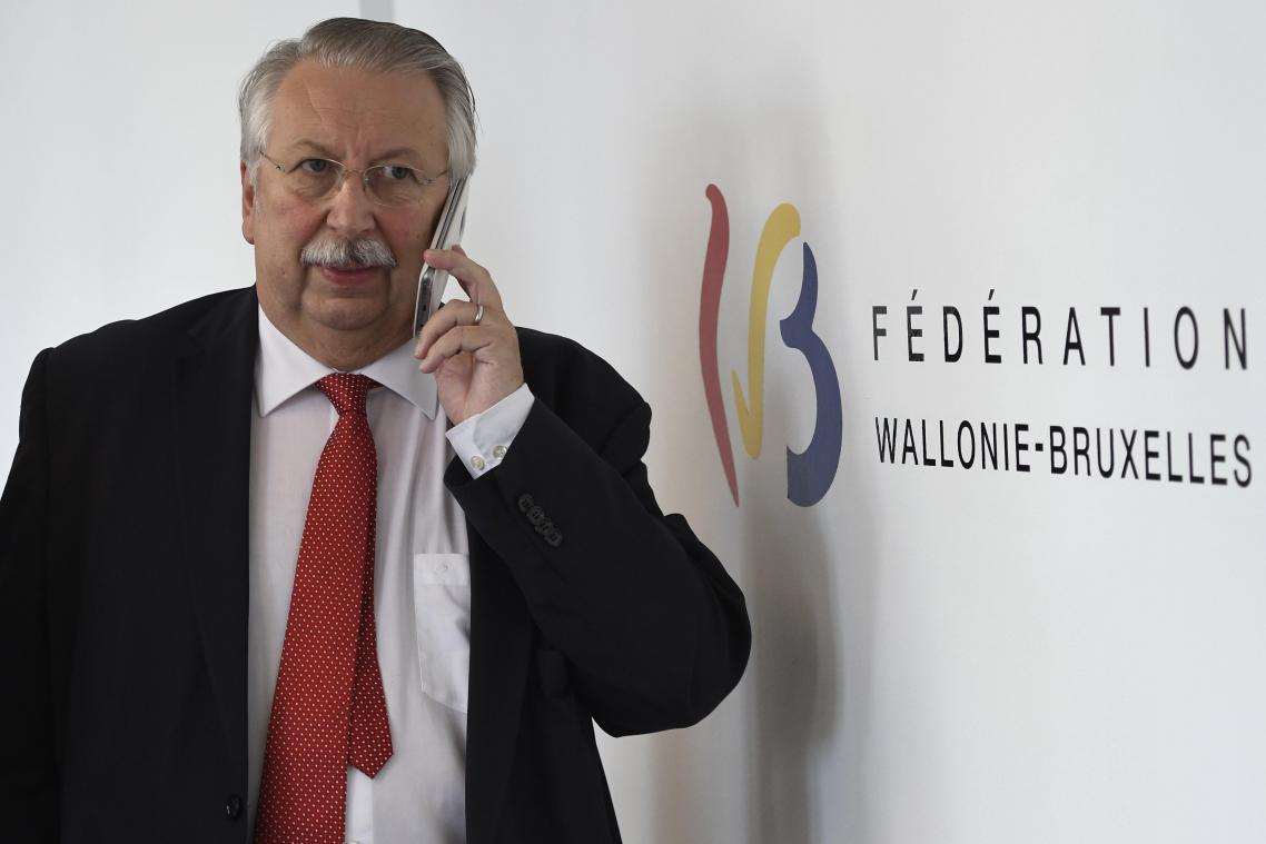 André Flahaut, ministro per la Funzione pubblica e il bilancio della federazione Vallonia-Bruxelles