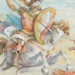 San Giorgio affresco