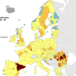 mappa regionale europea Coronavirus