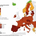 COVID, rosso scuro UE per le aree più contagiate. In Italia Friuli e Bolzano