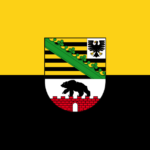 Bandiera del Land Sassonia-Anhalt, dove si vota domenica 6 giugno