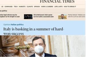 Ben Hall Fincial Times su Draghi