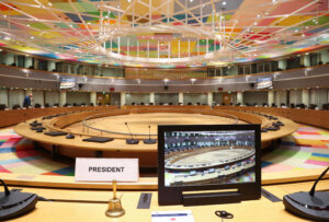 Tutto pronto per il vertice del Consiglio europeo, meno i partecipani. Si preannuncia un vertice dei leader povero di decisioni [foto: European Council]