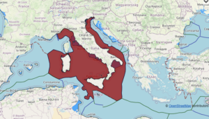 I confini marittimi dell'Italia [foto: IILSS–International Institute for Law of the Sea Studies]