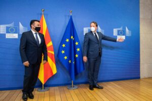 Zoran Zaev Macedonia UE