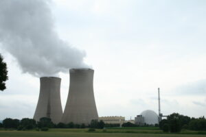 la centrale nucleare di Grohnde, in Germania. La Germania valuta l'astensione sulle nuove regole UE in materia [foto: Wikimedia]