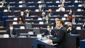 Emmanuel Macron Parlamento UE