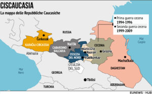 Cecenia Russia Caucaso