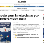 El Pais Meloni Elezioni Italia