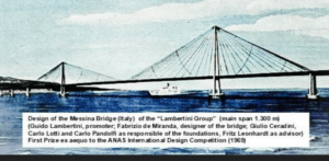 Un progetto di ponte sullo Stretto. Ci si ragiona almeno dal 1840