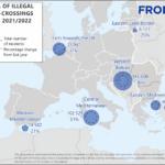 330 mila ingressi irregolari alle frontiere Ue in un anno, mai così tanti dal 2016