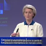 Video Thumbnail: Risposta Ira: Von der Leyen, "Aiuti di stato, occorre evitare la frammentazione del mercato unico"