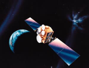 Satellite militare in orbita