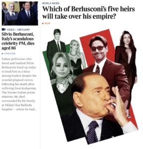 Berlusconi The Times