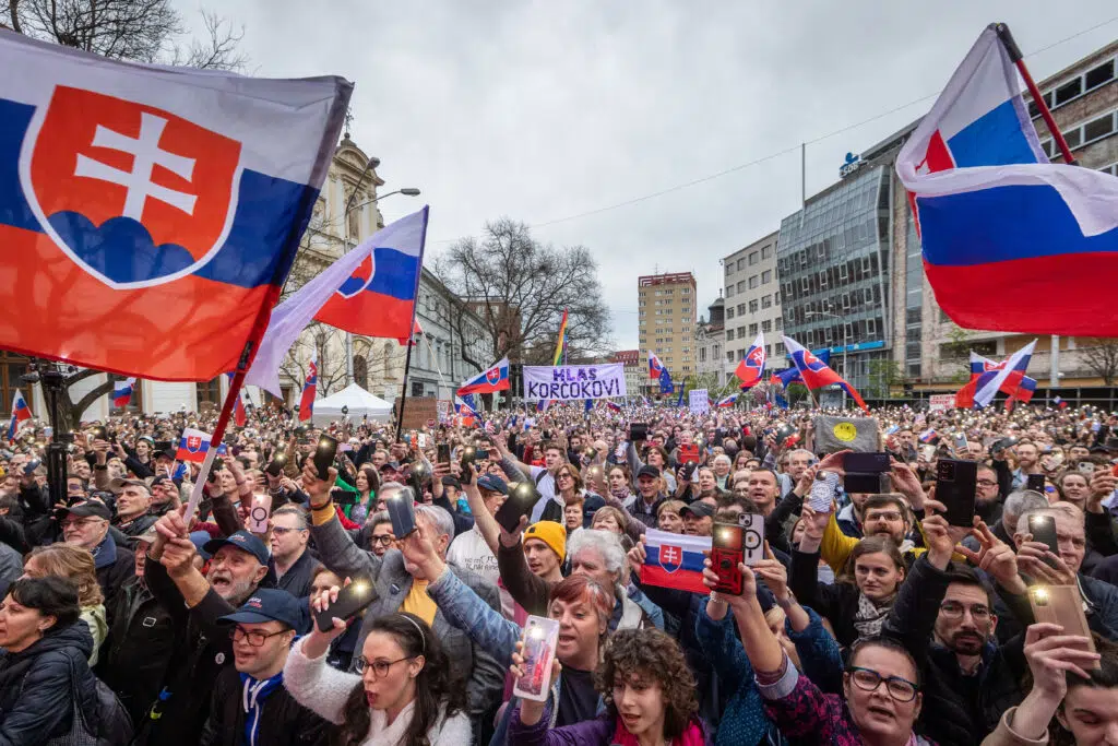 proteste Slovacchia