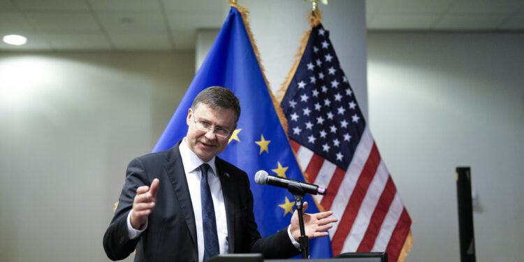 Valdis Dombrovskis Ue-Stati Uniti