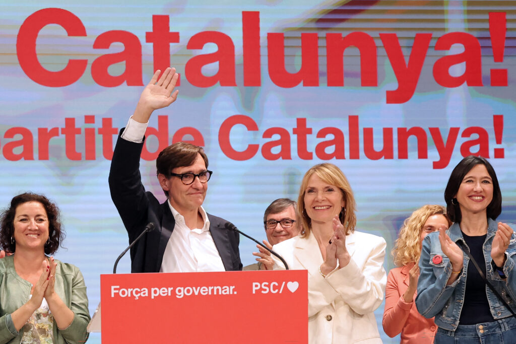 Socialists win regional elections in Catalonia. It's alliance rebus with an eye on holding up on to the national government