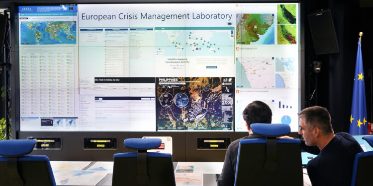 Sala di Crisi Jrc Ispra