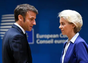 Ursula von der Leyen Emmanuel Macron