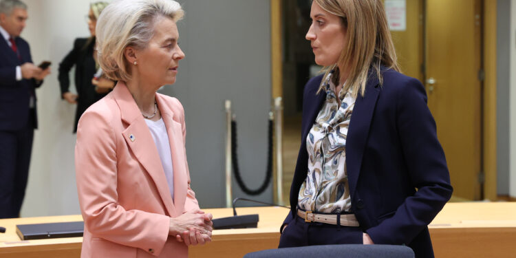 Roberta Metsola Ursula von der Leyen