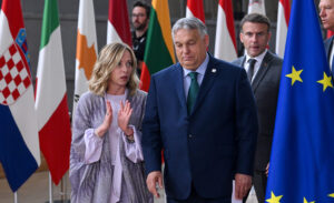 Giorgia Meloni Viktor Orbán European Right
