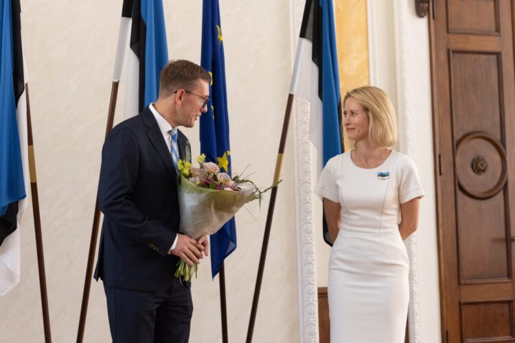 Kristen Michal Kaja Kallas Estonia