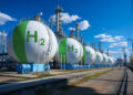Serbatoi silos contenitori idrogeno verde h2
generate ai serbatoio [foto: imagoeconimica]