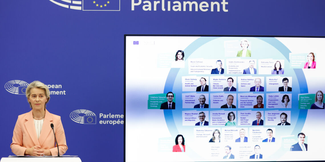 Von der Leyen unveils new College of Commissioners. Six executive vice ...
