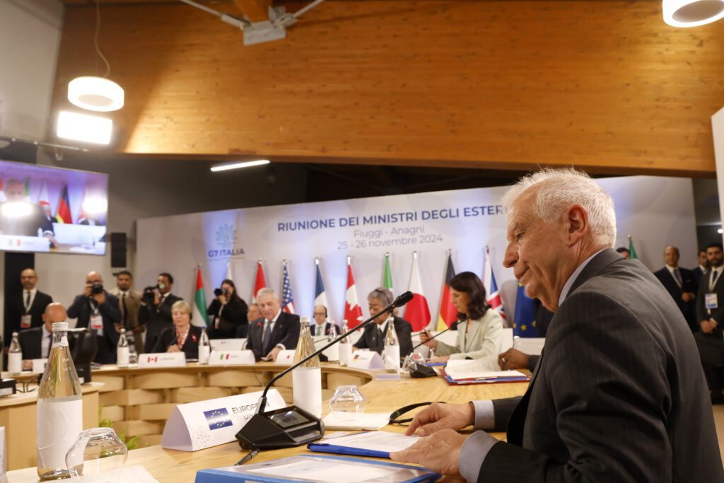 Arrest warrant compliance against Netanyahu holds the stage at G7 Foreign Affairs. Borrell: "It is not a choice, but an obligation"