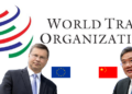 Cina e Unione europea finiscono al Wto per i dazi [A sinistra: Valdis Dombrovskis, commissario per il Commercio. A destra: Wang Wentao, ministro per il Commercio cinese]