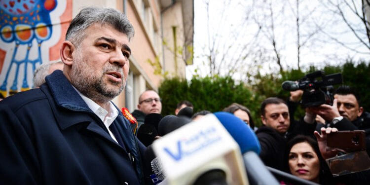 Il primo ministro uscente della Romania Marcel Ciolacu (foto: Daniel