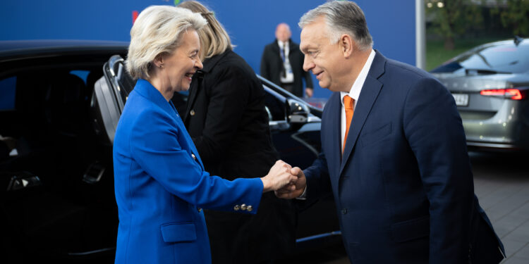 von der Leyen Orbán