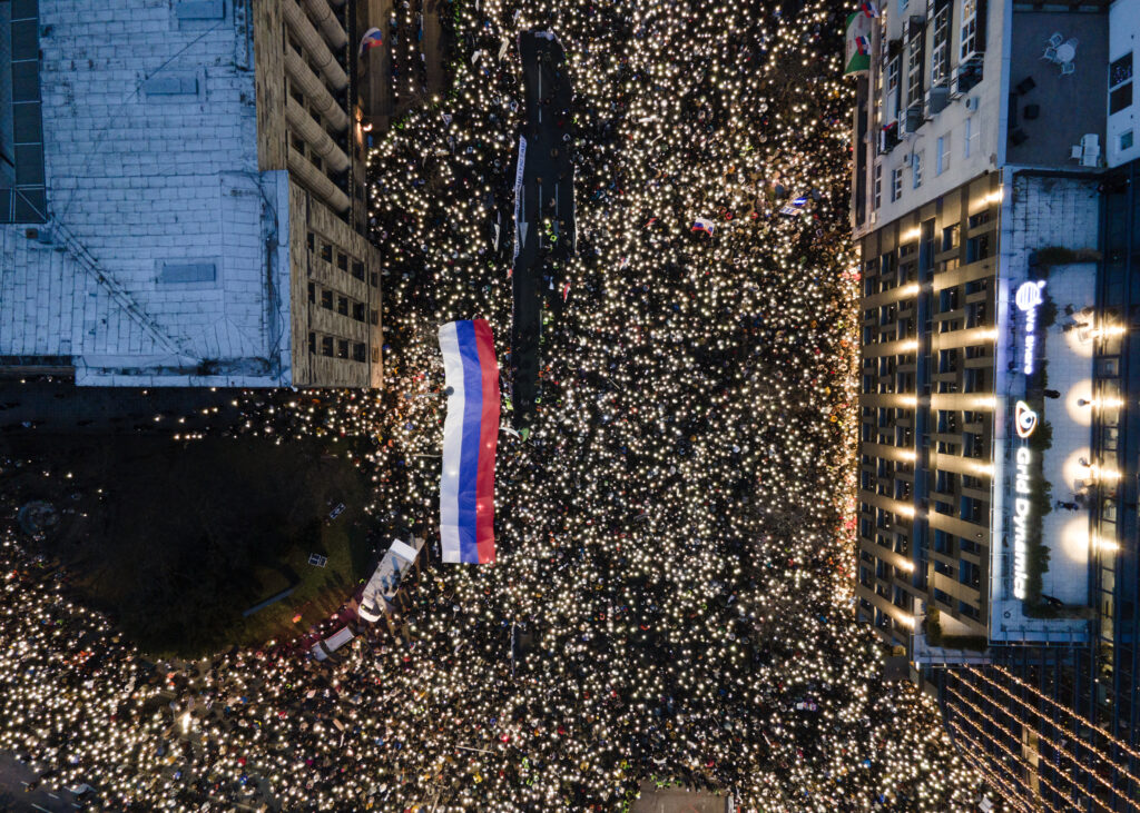 proteste Serbia
