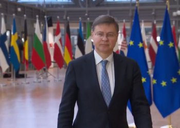 Il commissario per l'Economia, Valdis Dombrovskis [Bruxelles, 21 gennaio 2025]