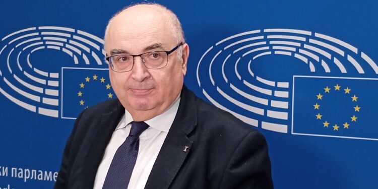 Il presidente di Confcooperative, Maurizio Gardini [Bruxelles, 29 gennaio 2025. Foto: Emanuele Bonini per Eunews]