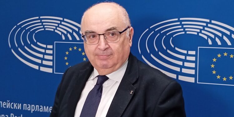 Il presidente di Confcooperative, Maurizio Gardini [Bruxelles, 29 gennaio 2025. Foto: Emanuele Bonini per Eunews]