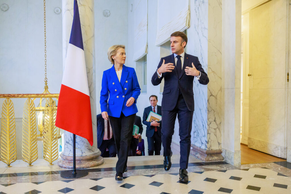 Ursula von der Leyen Emmanuel Macron