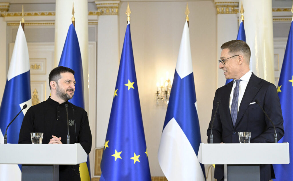 Volodymyr Zelensky Alexander Stubb