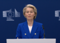 Ursula von der Leyen (Foto tratta da un video del Parlamento europeo)