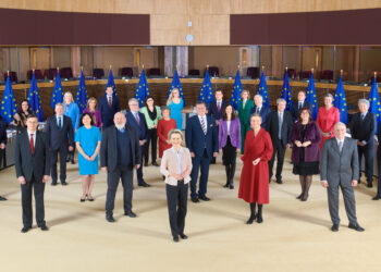 La prima Commissione von der Leyen [foto: Wikimedia Commons]