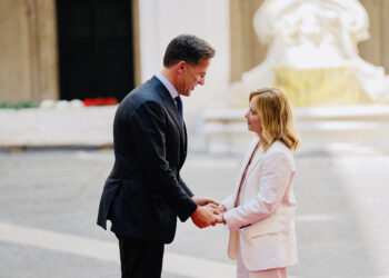 Mark Rutte Giorgia Meloni