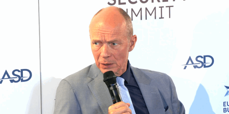 Herald Ruijters, vice direttore generale della DG DEFIS [Bruxelles, 10 giugno 2025. Foto: Marco La Rocca]