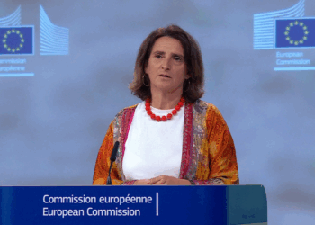 La vicepresidente esecutiva della Commissione Ue, Teresa Ribera [Bruxelles, 25 giugno 2025]